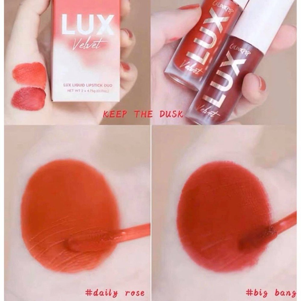 KISS THE DUSK lux liquid lipstick kit by Colourpop